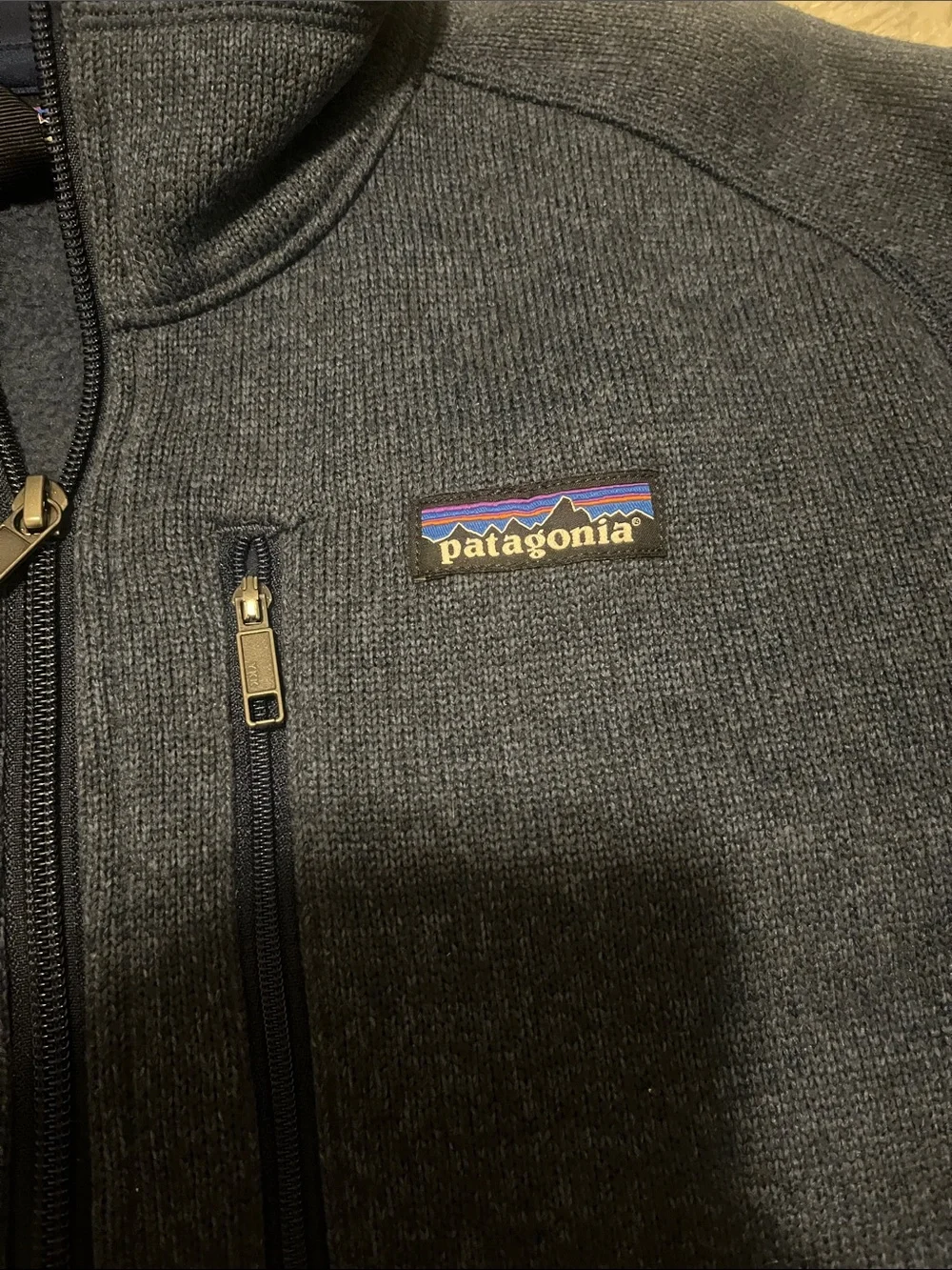 Patagonia Dark Navy Half-Zip Fleece Pullover